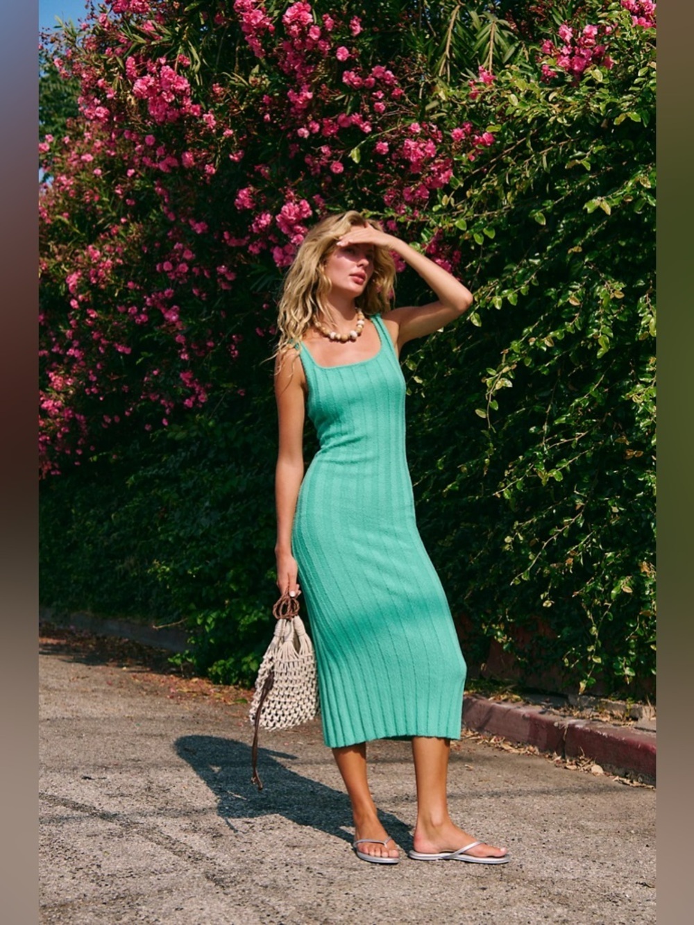 NWT Free‎ People Santos Sweater Midi Dress - Spearmint - Size Small SOLD OUT